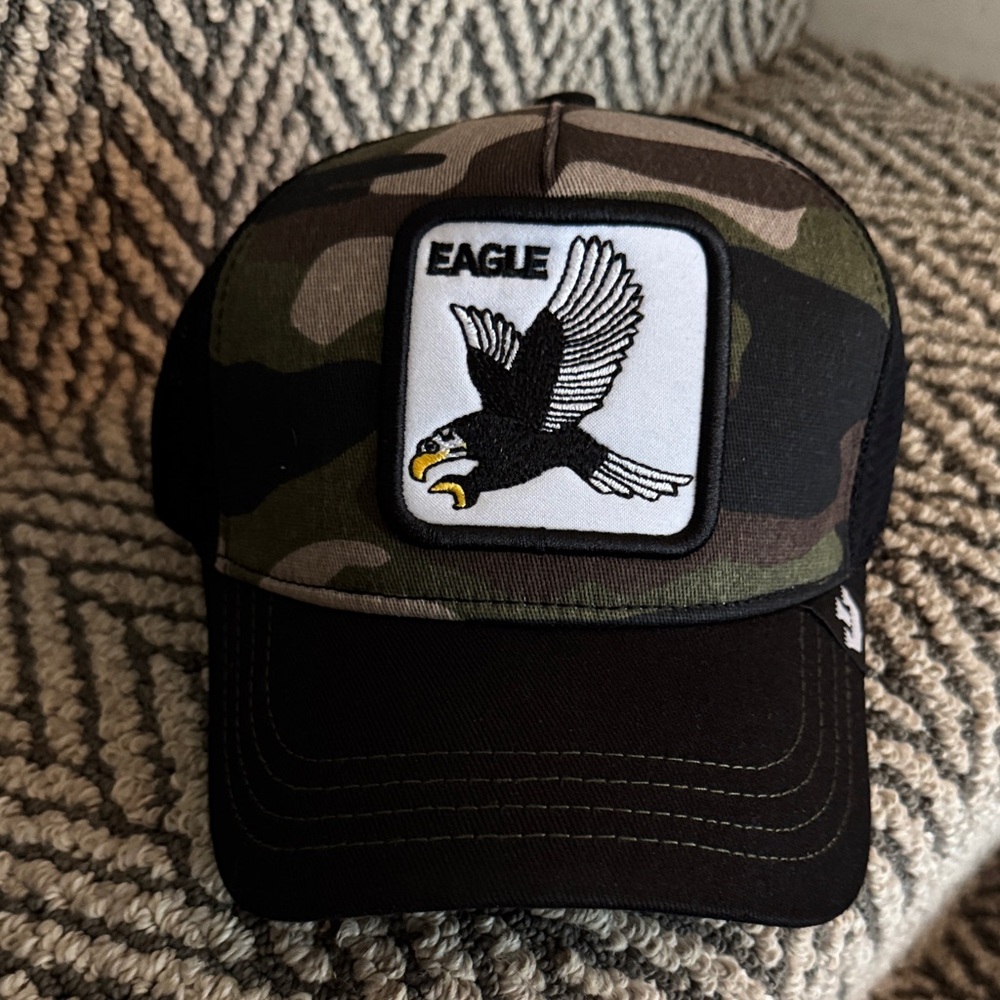 Goorin Bros Black Mesh Cap Trucker